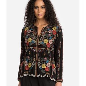 Johnny Was Cabo Button Down Blouse